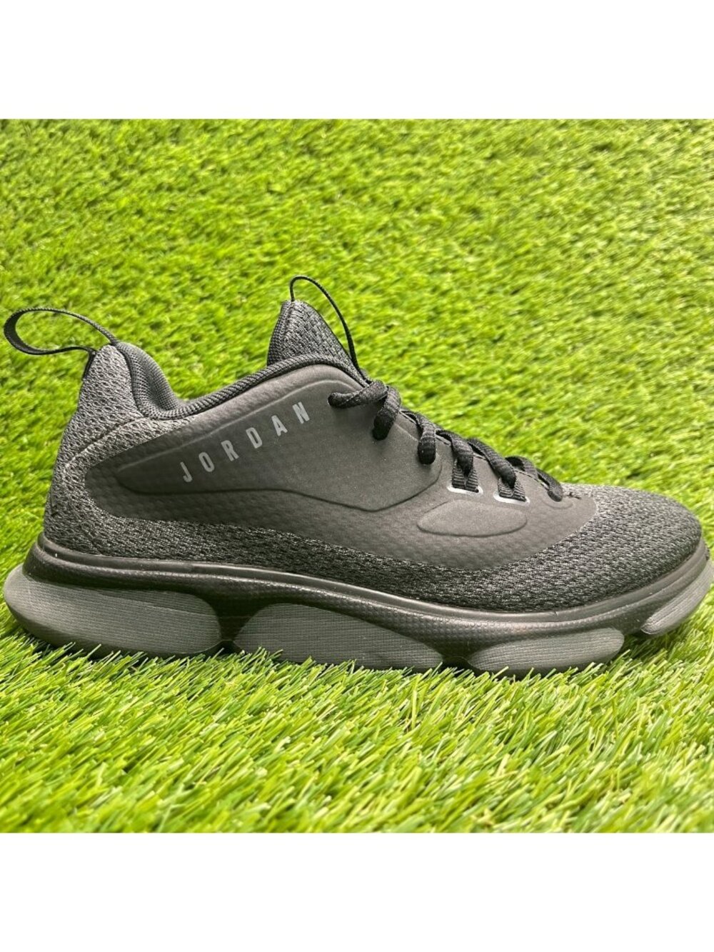 Nike Air Jordan Impact Boys Size 6.5Y Black Athletic Basketball Shoes Sneakers